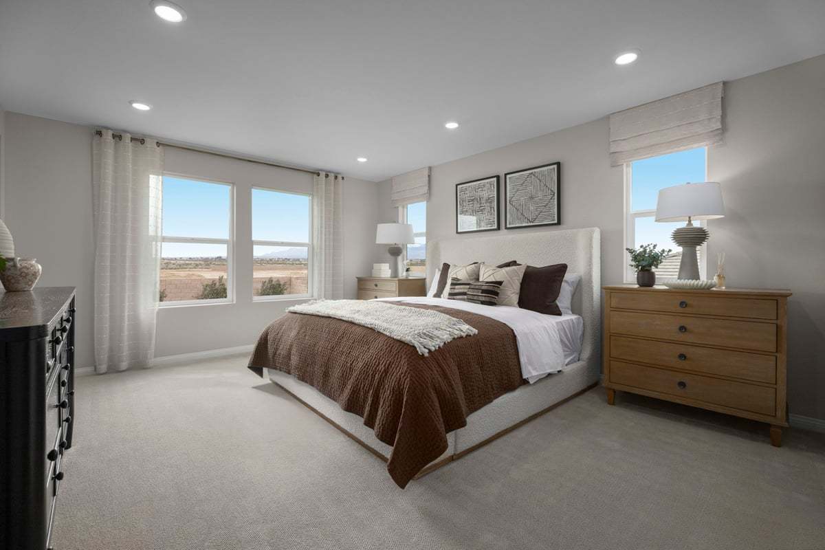 Plan 2534 Modeled - Primary bedroom