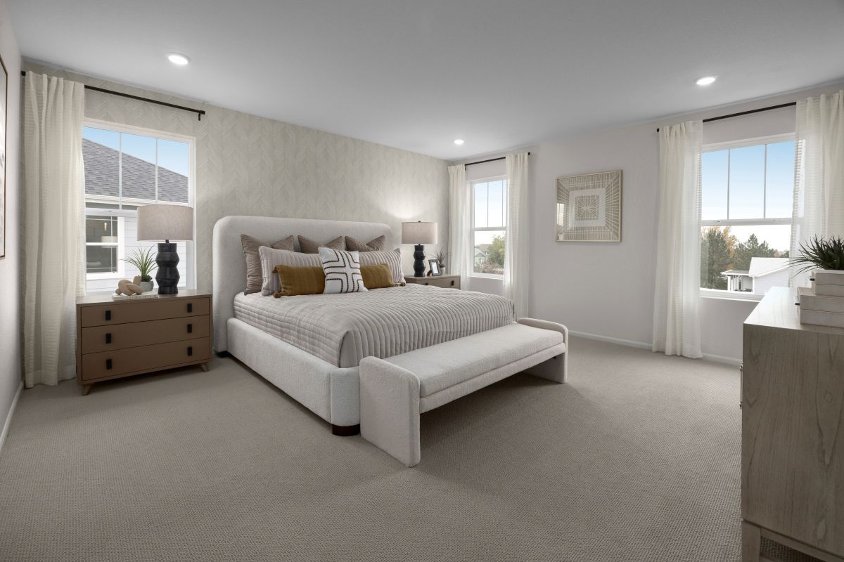 Plan 2651 Modeled - Primary bedroom