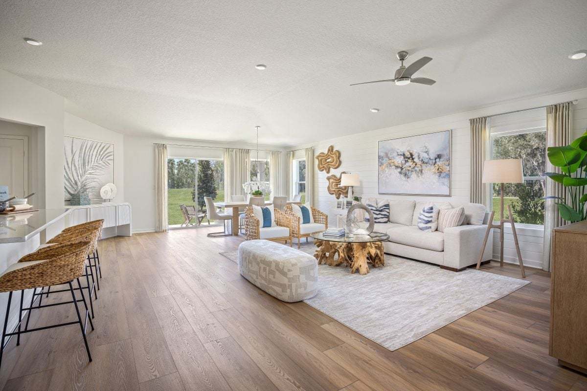 Plan 1989 Modeled - Great room