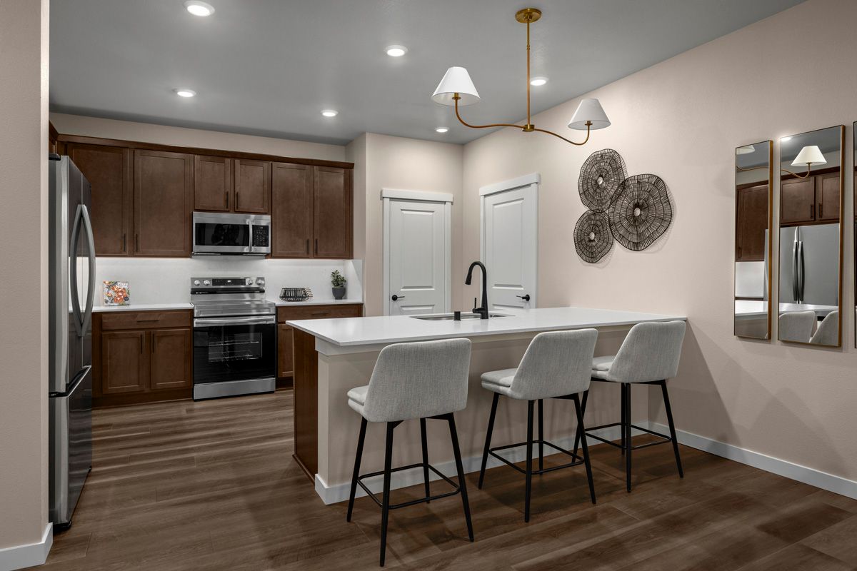 Plan 2141 Modeled - Kitchen