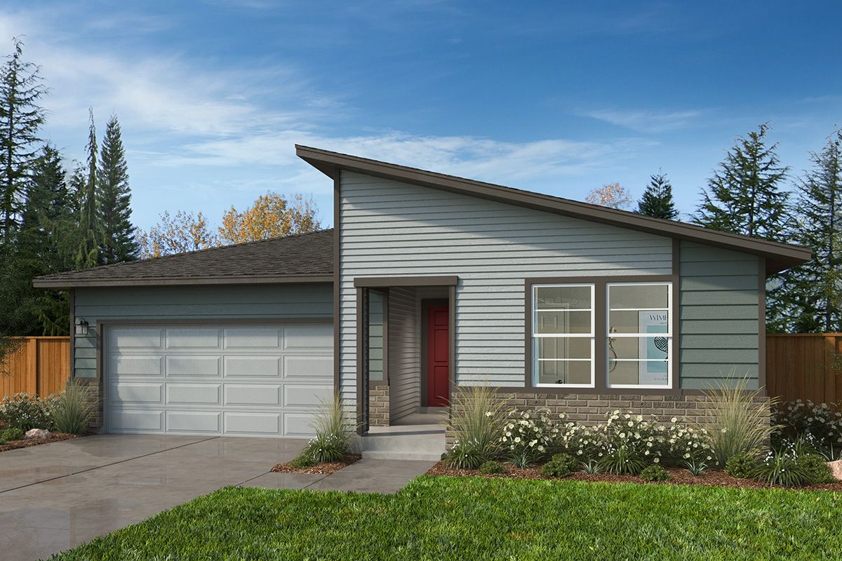 Exterior D with optional masonry
