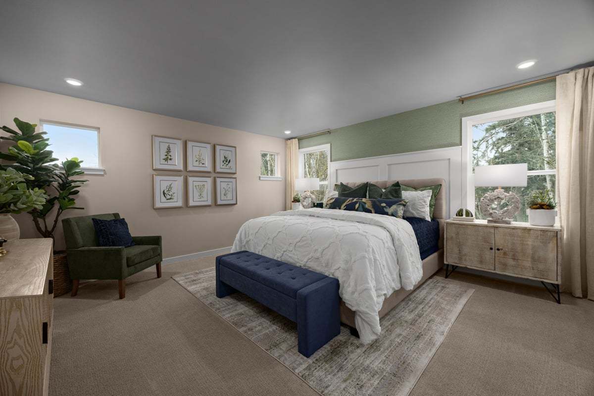 Plan 2330 Modeled - Primary bedroom