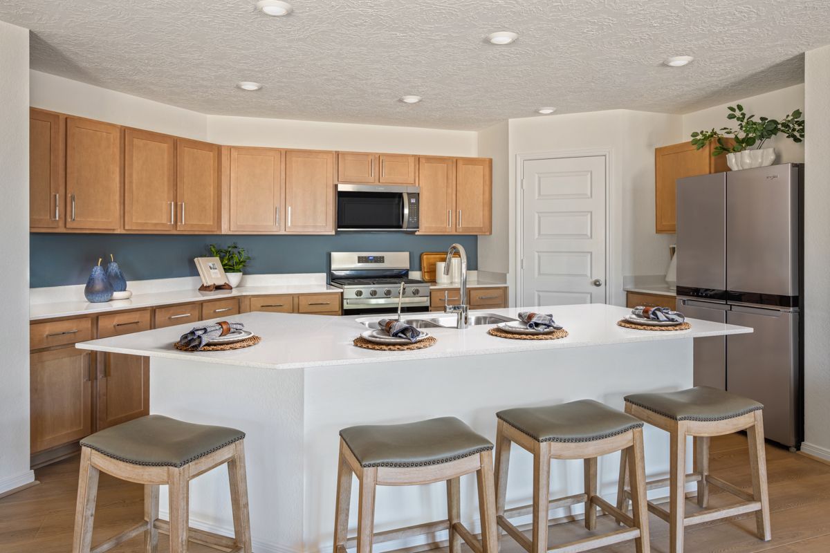 Plan 1548 Modeled - Kitchen