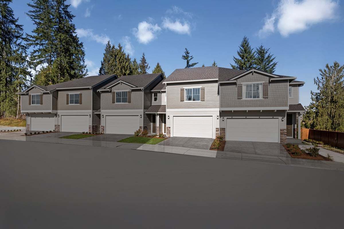 Plan 1692 Modeled - 87th Townhomes: Marysville, Washington - KB Home