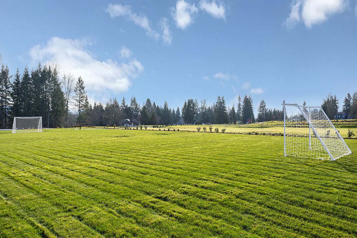 Community soccer field