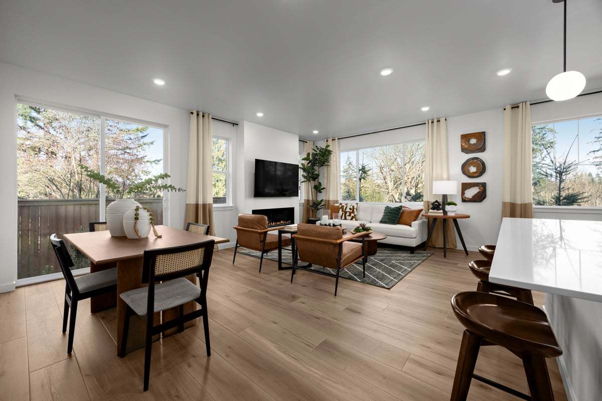 Plan 1834 Modeled floor plan