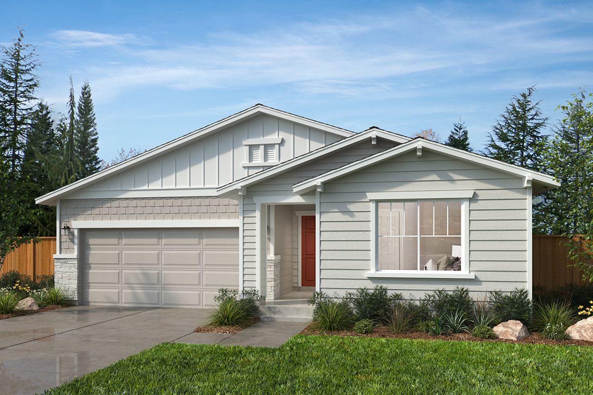 Exterior B with optional masonry