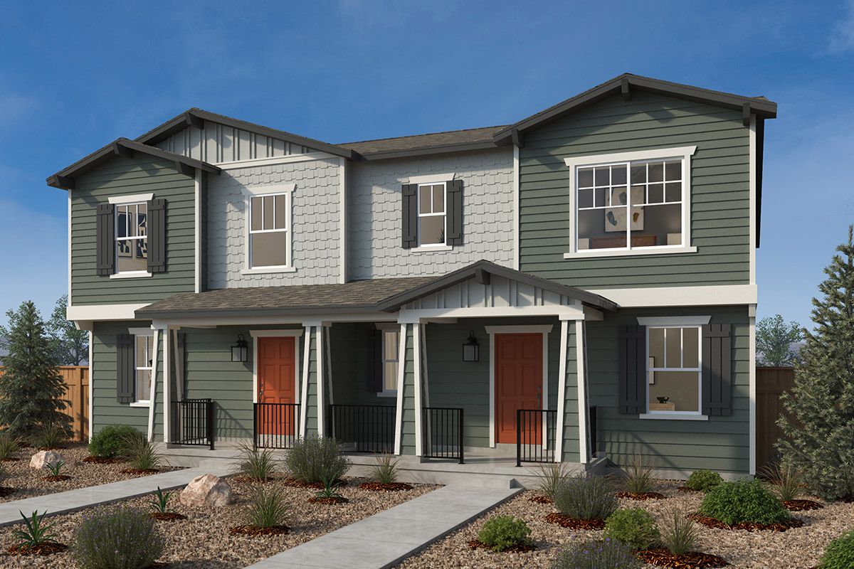 Plan 1672 Modeled - The Nest Villas at Canyon Creek: Erie, Colorado - KB Home