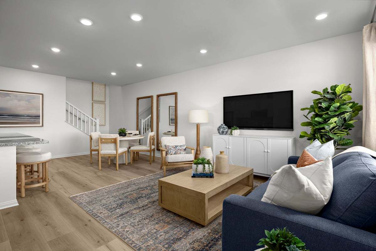 Plan 1503 Modeled - Great room