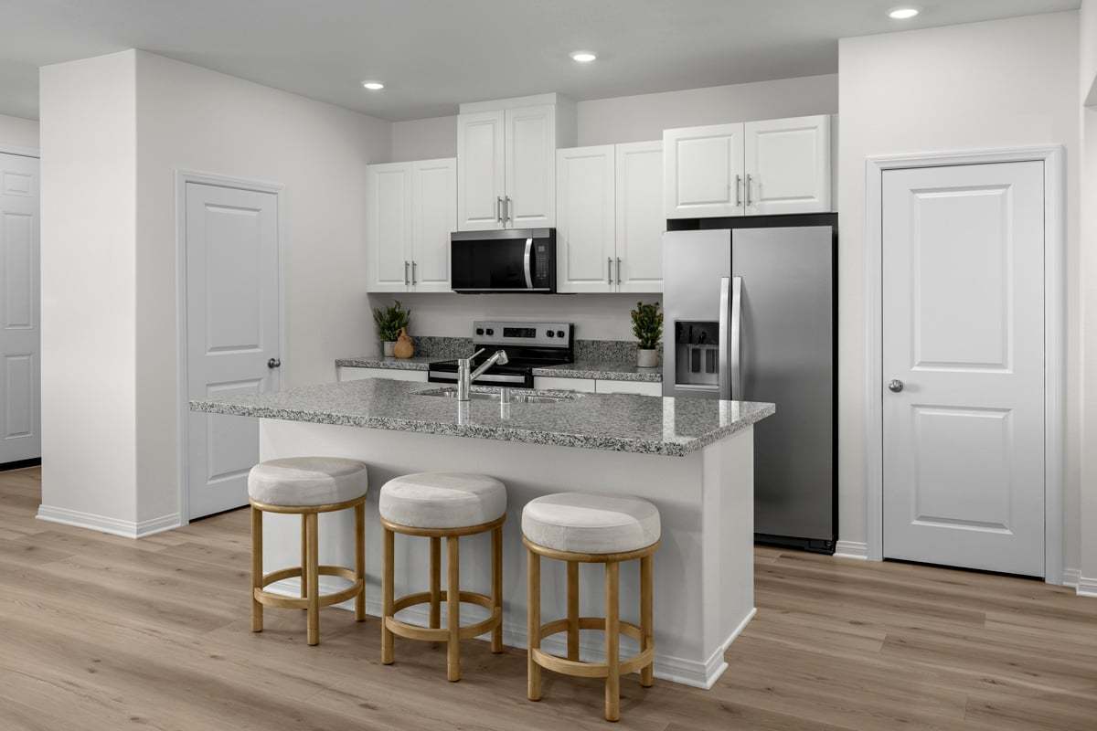 Plan 1503 Modeled - Kitchen