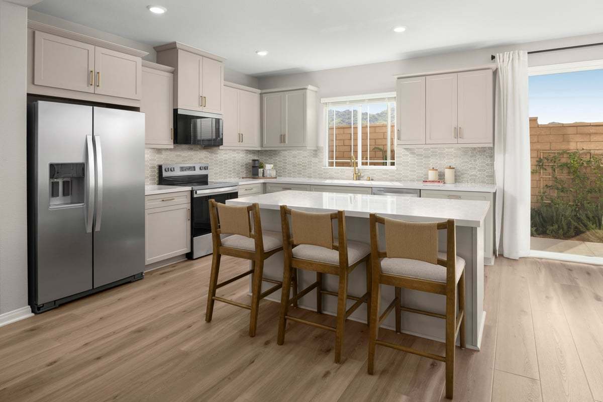 Plan 2244 Modeled - Kitchen