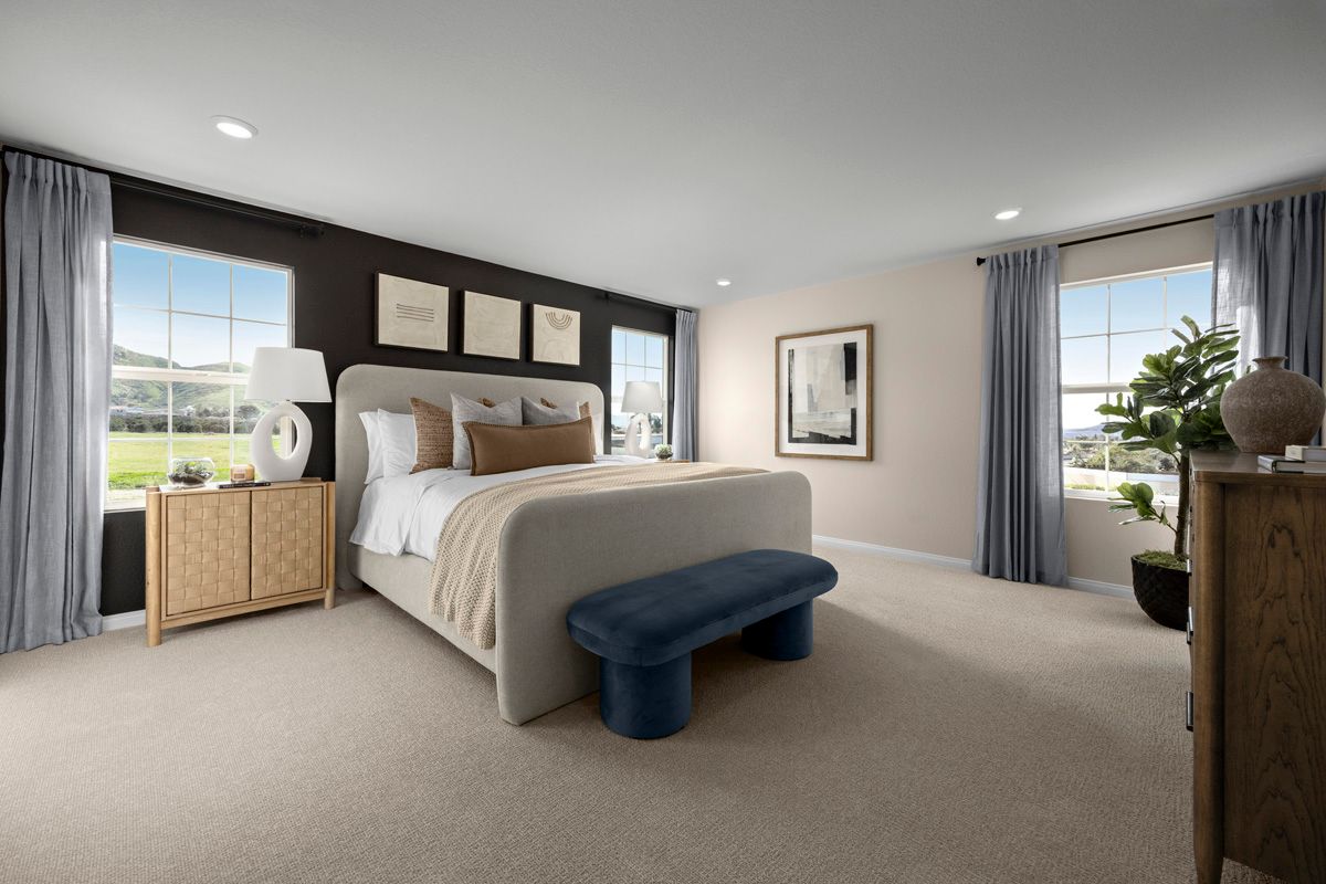 Plan 2319 Modeled - Primary bedroom