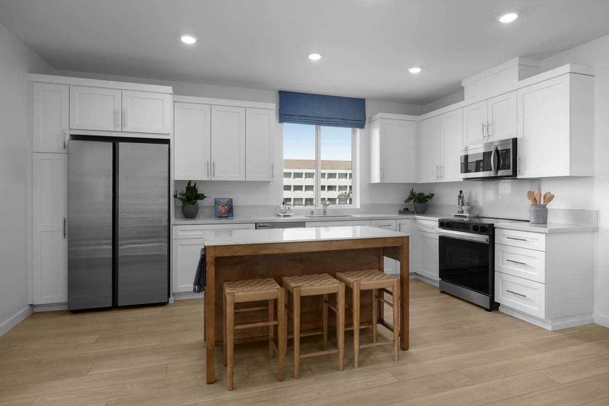 Plan 1338 Modeled - Kitchen