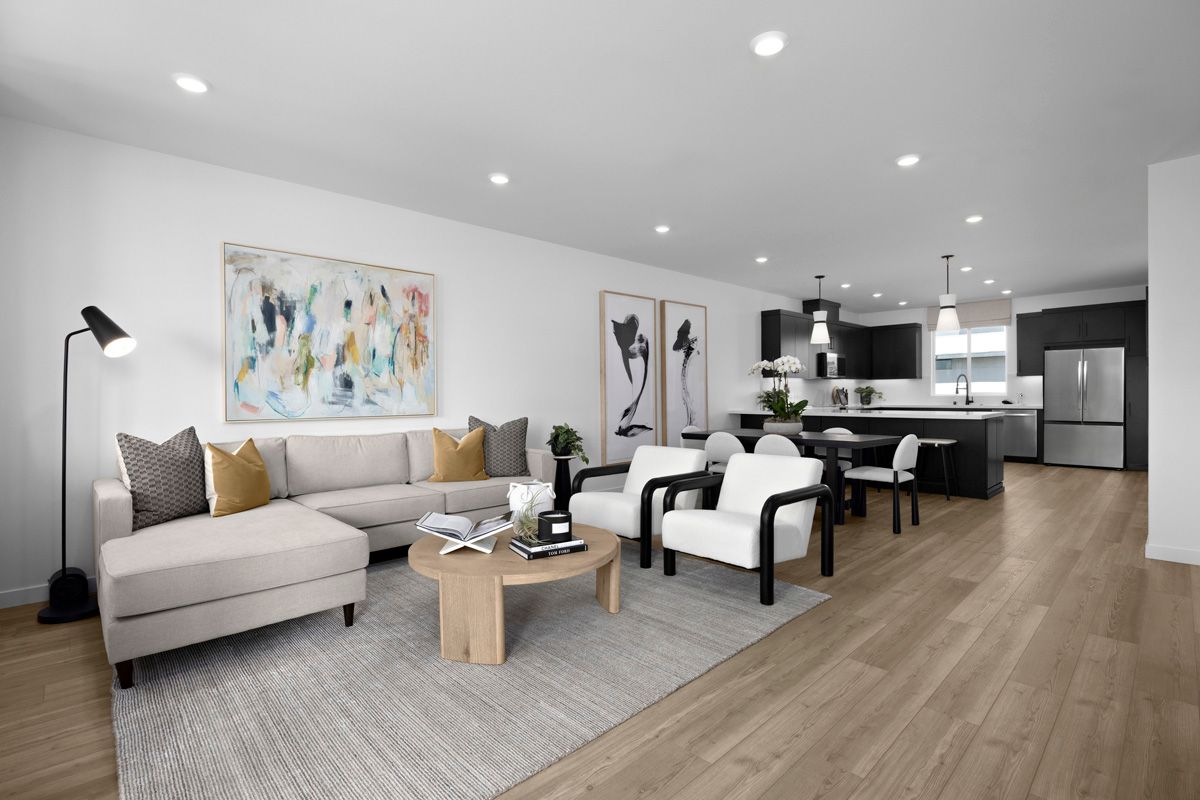 Plan 1943 Modeled - Great room
