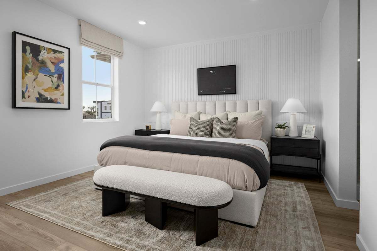 Plan 1943 Modeled - Primary bedroom