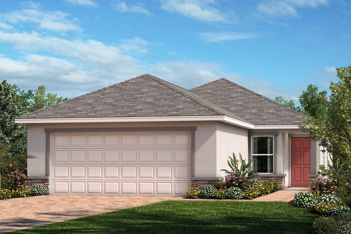 Plan 1346 - Gardens at Waterstone I: Palm Bay, Florida - KB Home