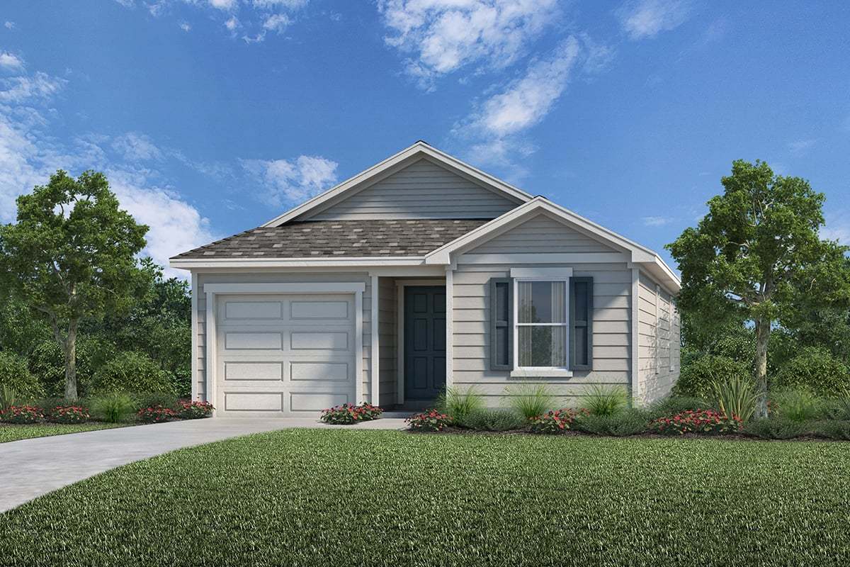 Plan 1245 Modeled - Medina Crossing - Villa Collection: Von Ormy, Texas - KB Home
