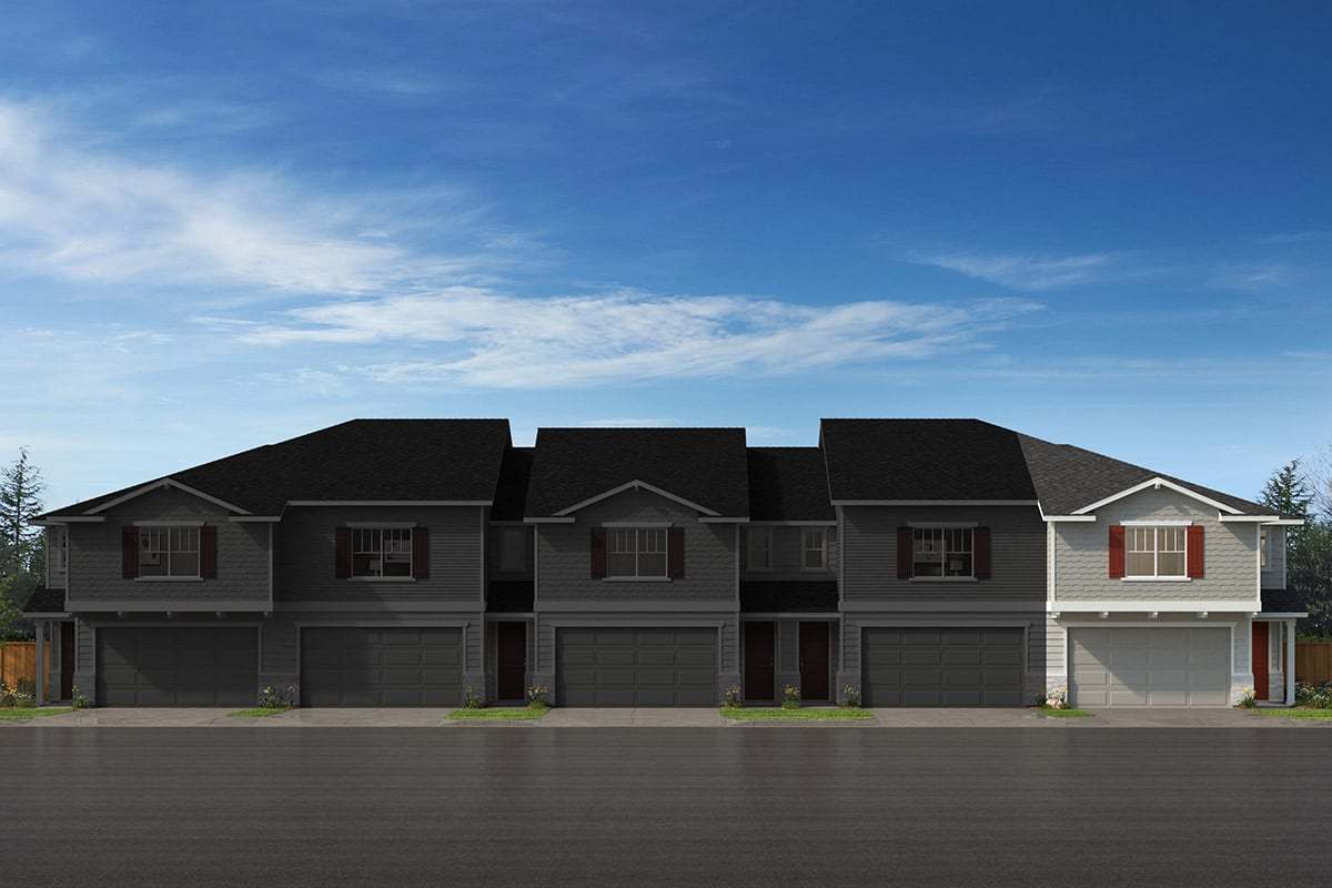 87th Townhomes por KB Home en Seattle-Bellevue Washington
