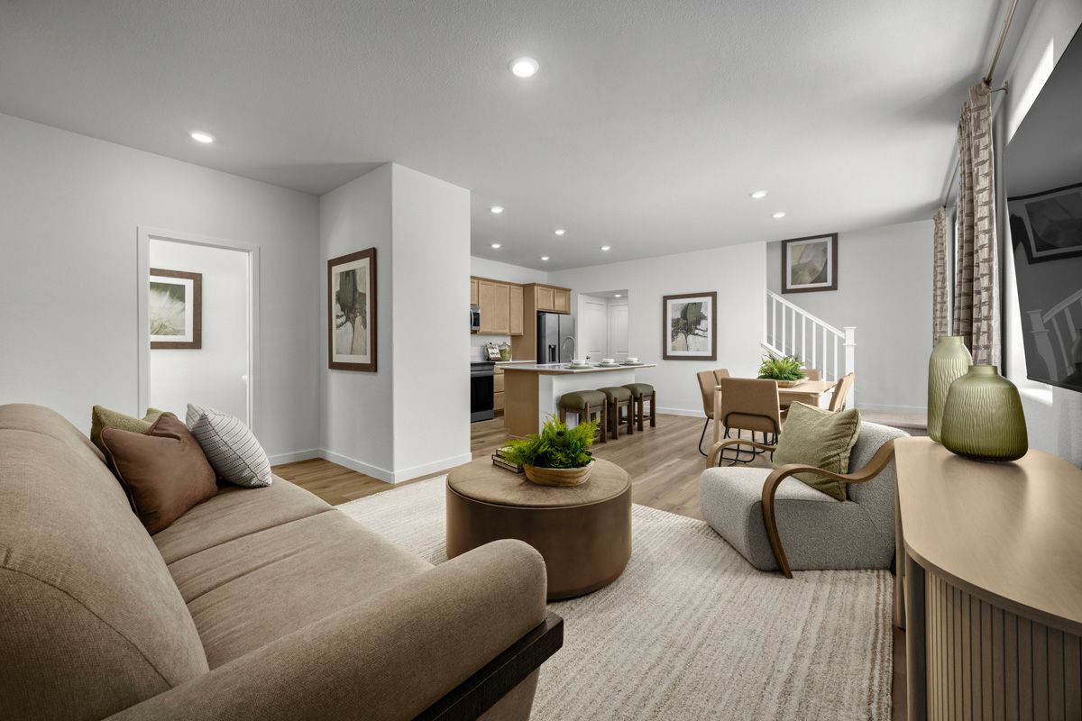 Plan 1565 Modeled - Great room