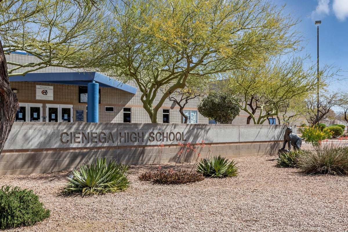 Walking distance to Cienega High School