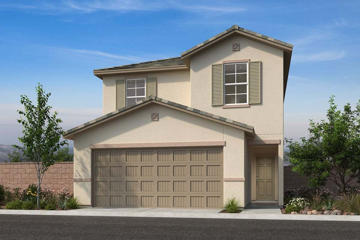 Plan 1590 - The Landings at Rancho Del Lago: Vail, Arizona - KB Home