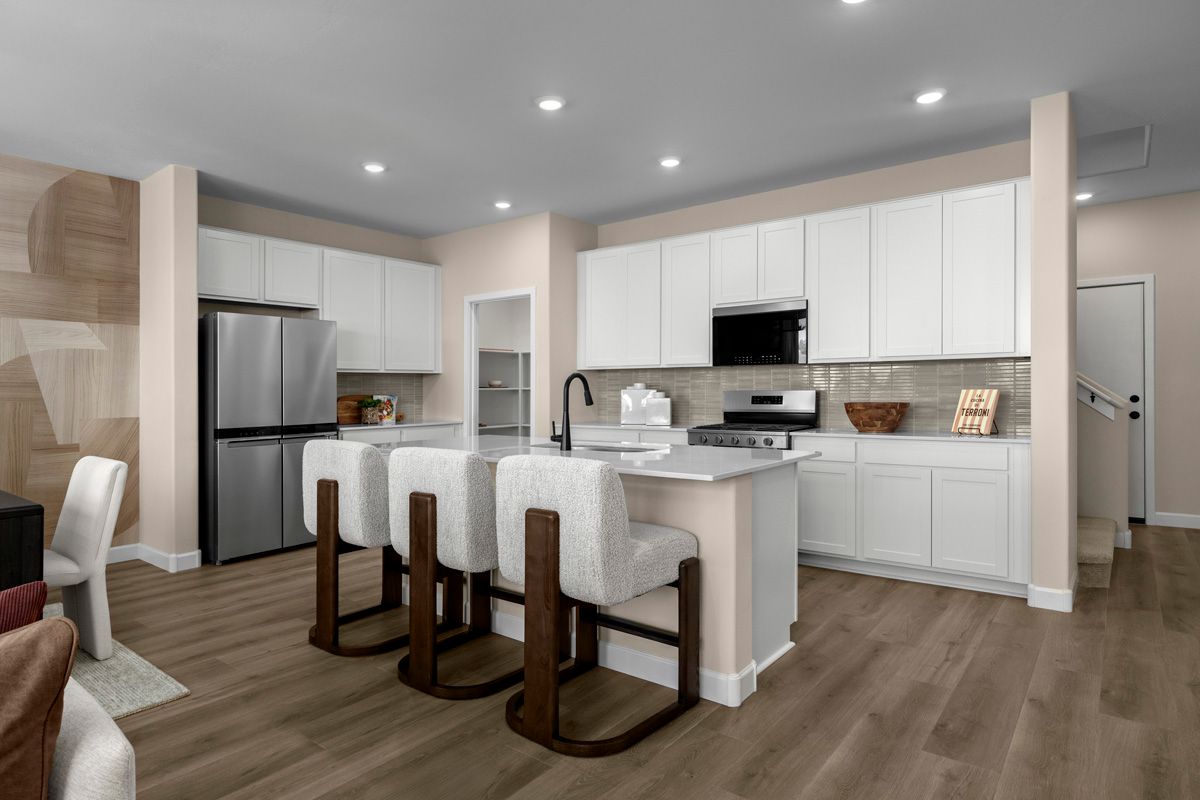 Plan 1998 Modeled - Kitchen
