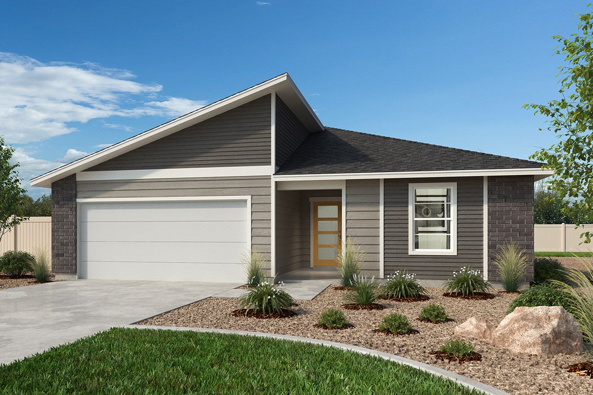 Exterior D with optional stone