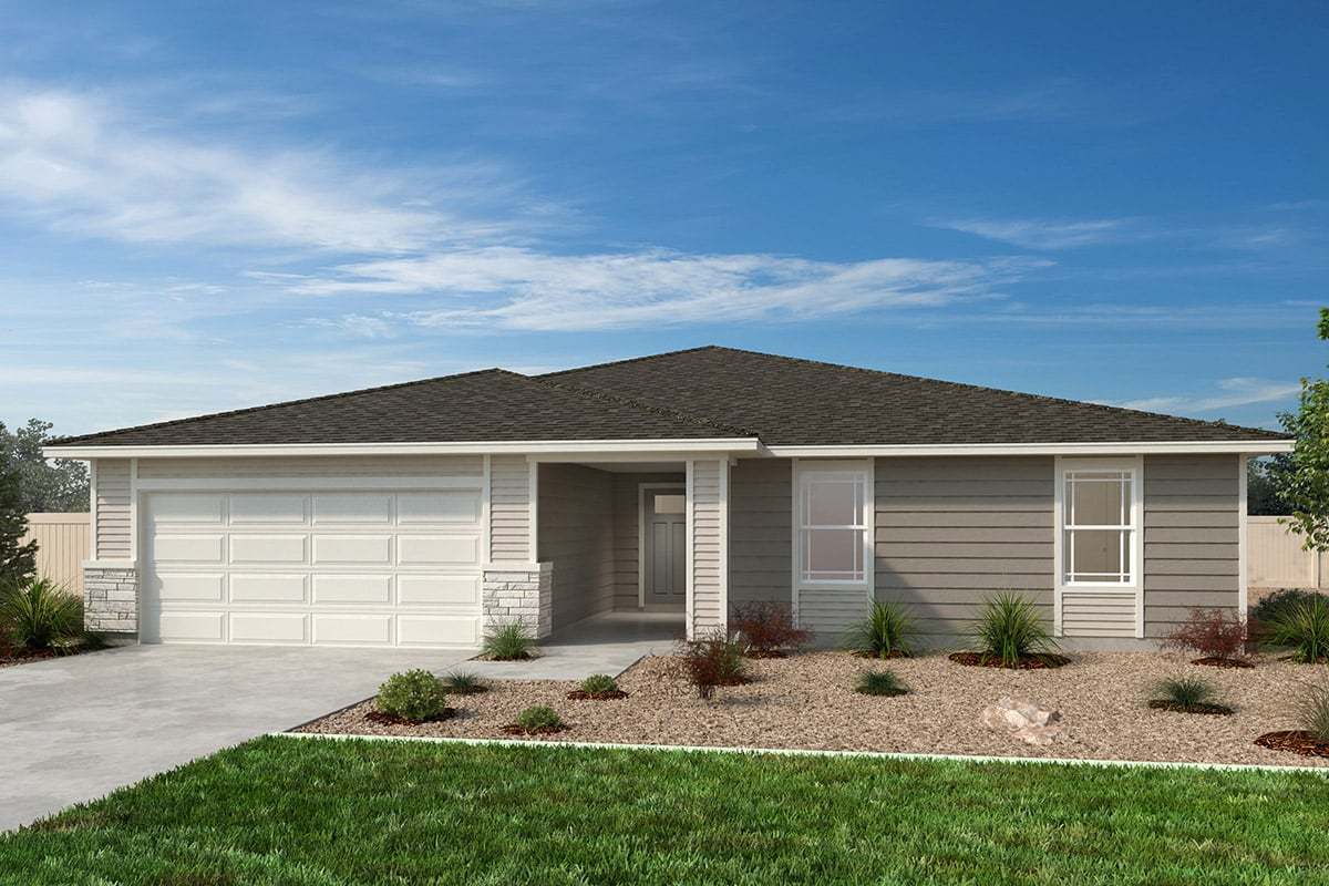 Exterior C with optional stone