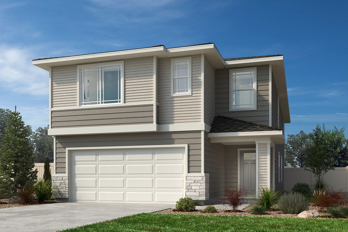 Exterior C with optional stone