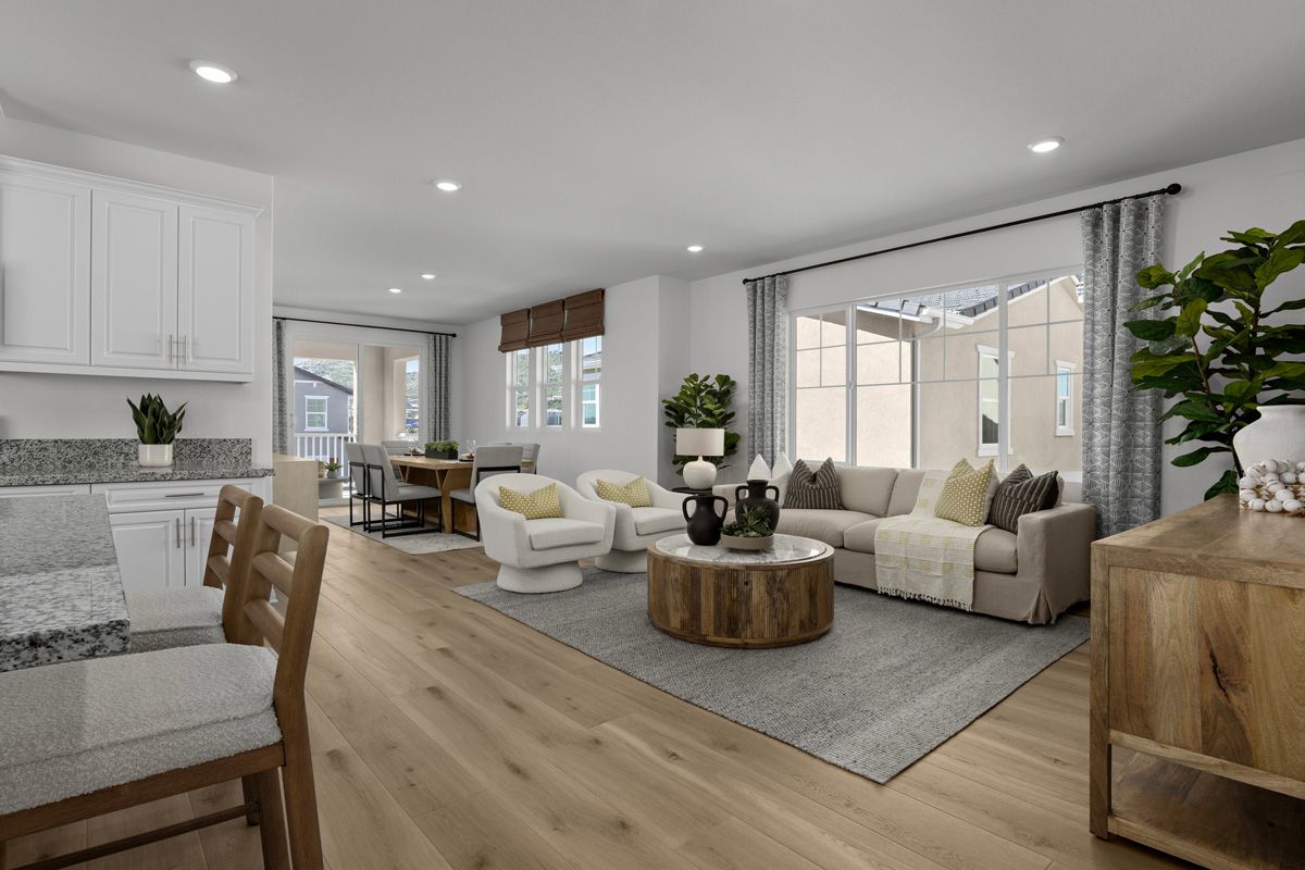 Plan 1510 Modeled - Great room