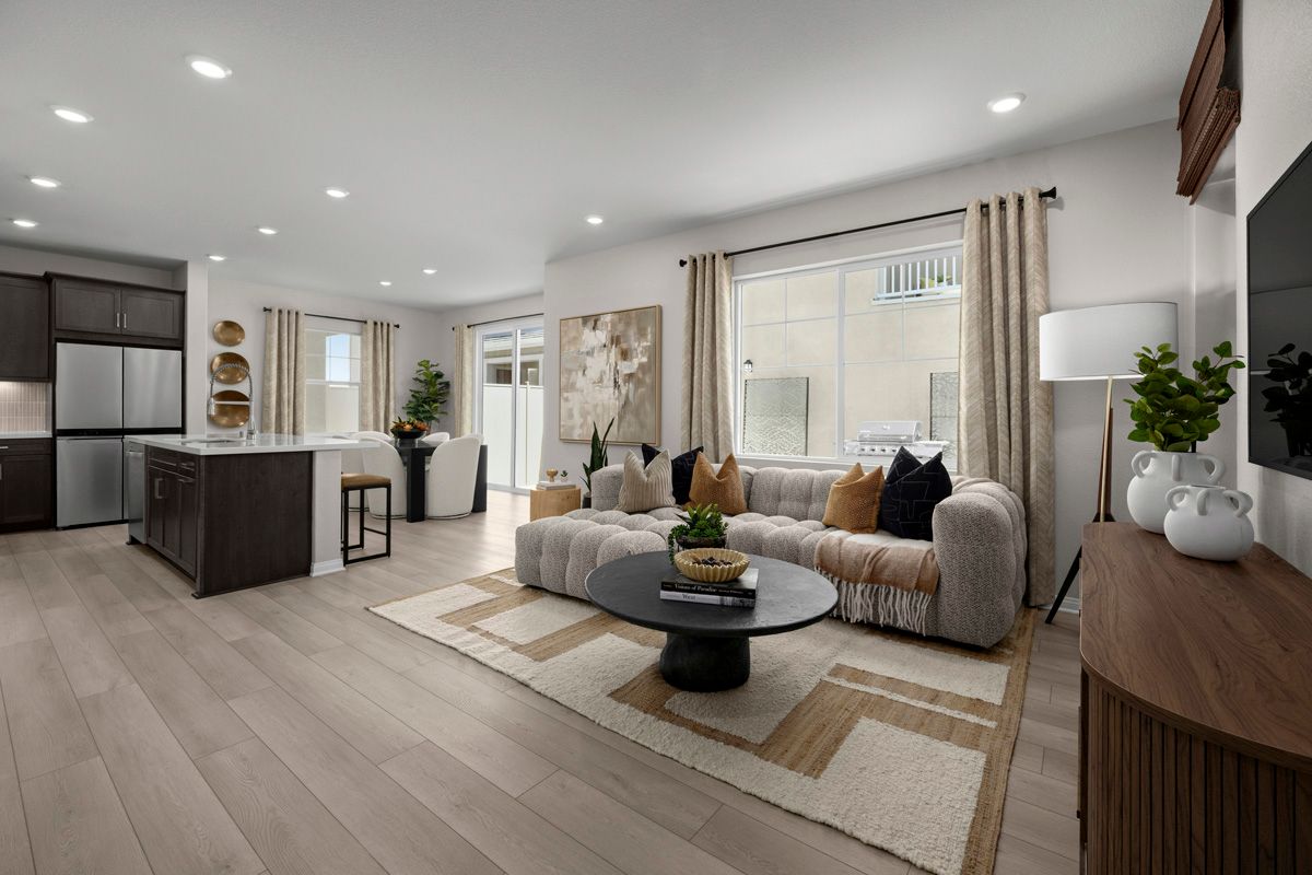 Plan 1663 Modeled - Great room