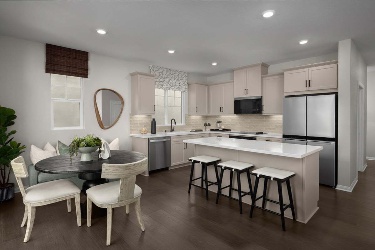 Plan 1760 Modeled - Kitchen