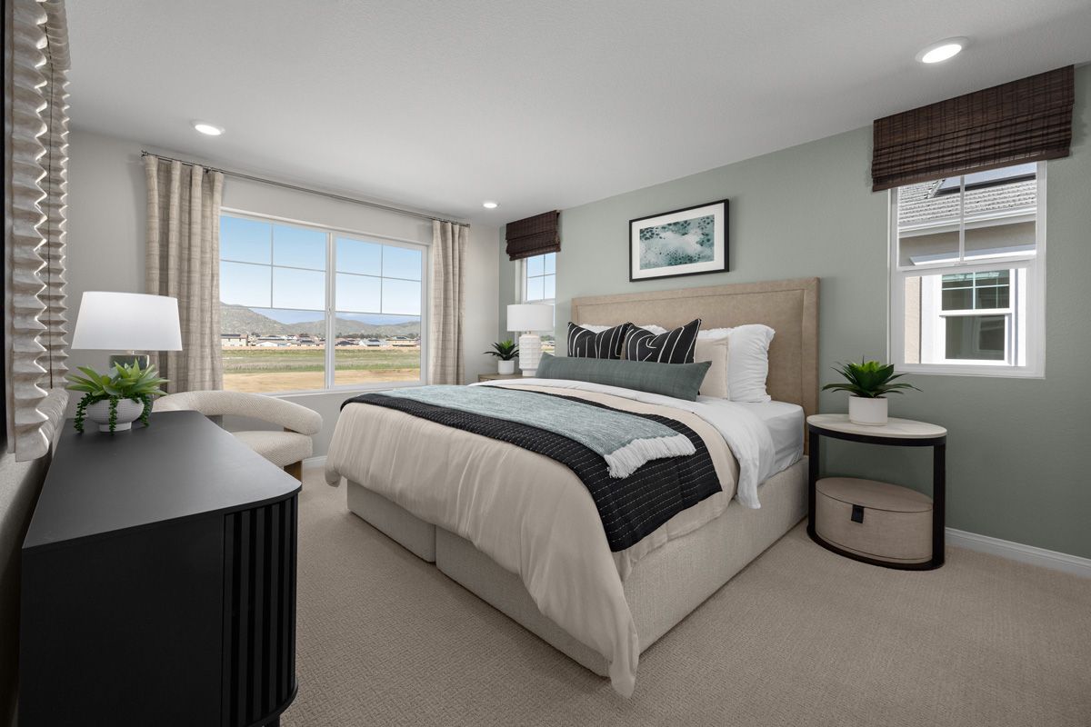 Plan 1760 Modeled - Primary bedroom