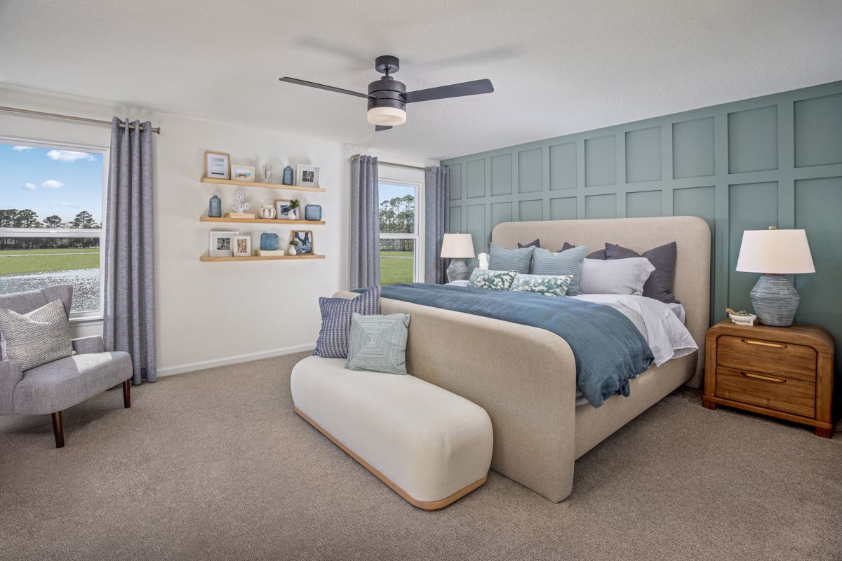 Plan 2387 - Primary bedroom