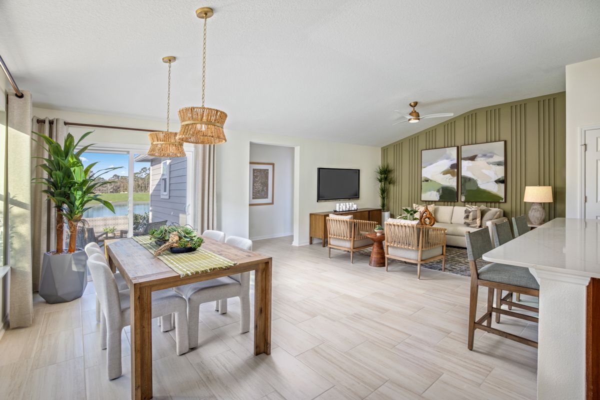 Plan 1638 Modeled - Great room
