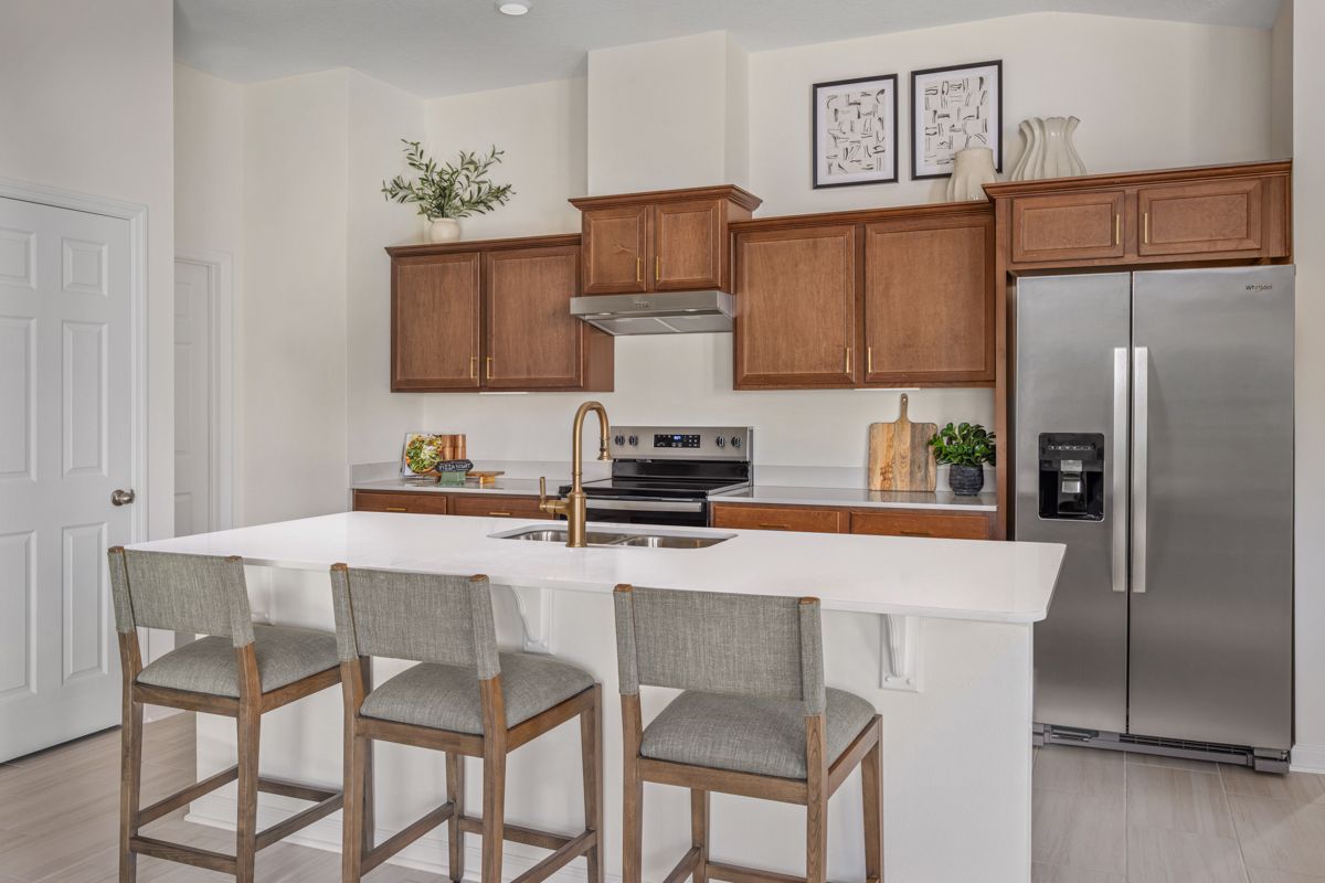 Plan 1638 Modeled - Kitchen