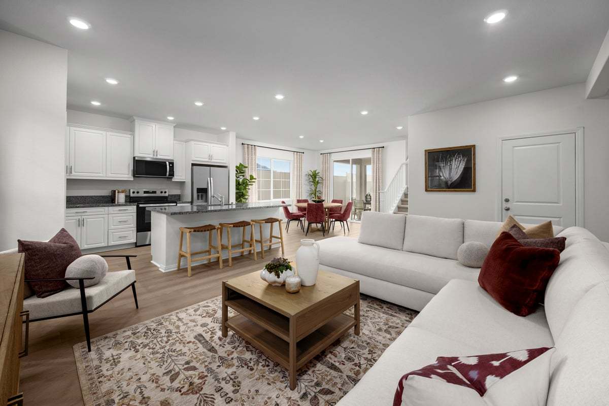 Plan 2076 Modeled - Great room
