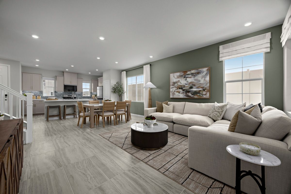 Plan 2167 Modeled - Great room