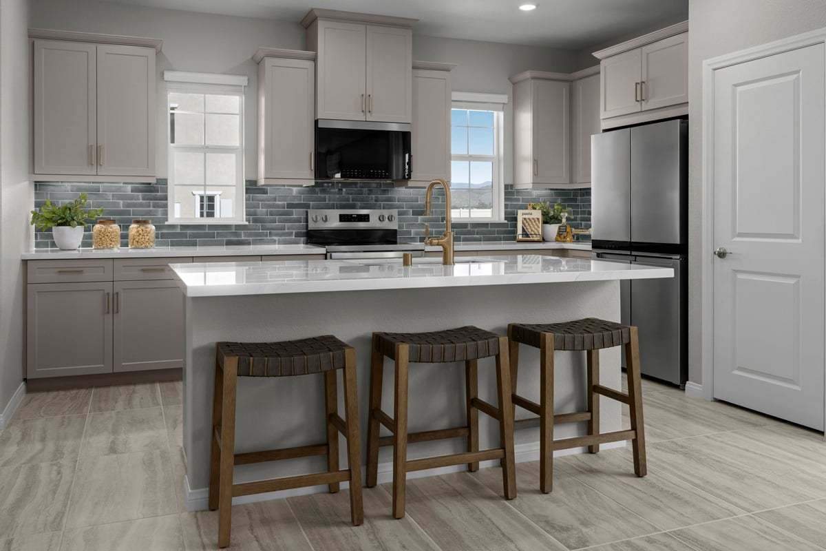 Plan 2167 Modeled - Kitchen