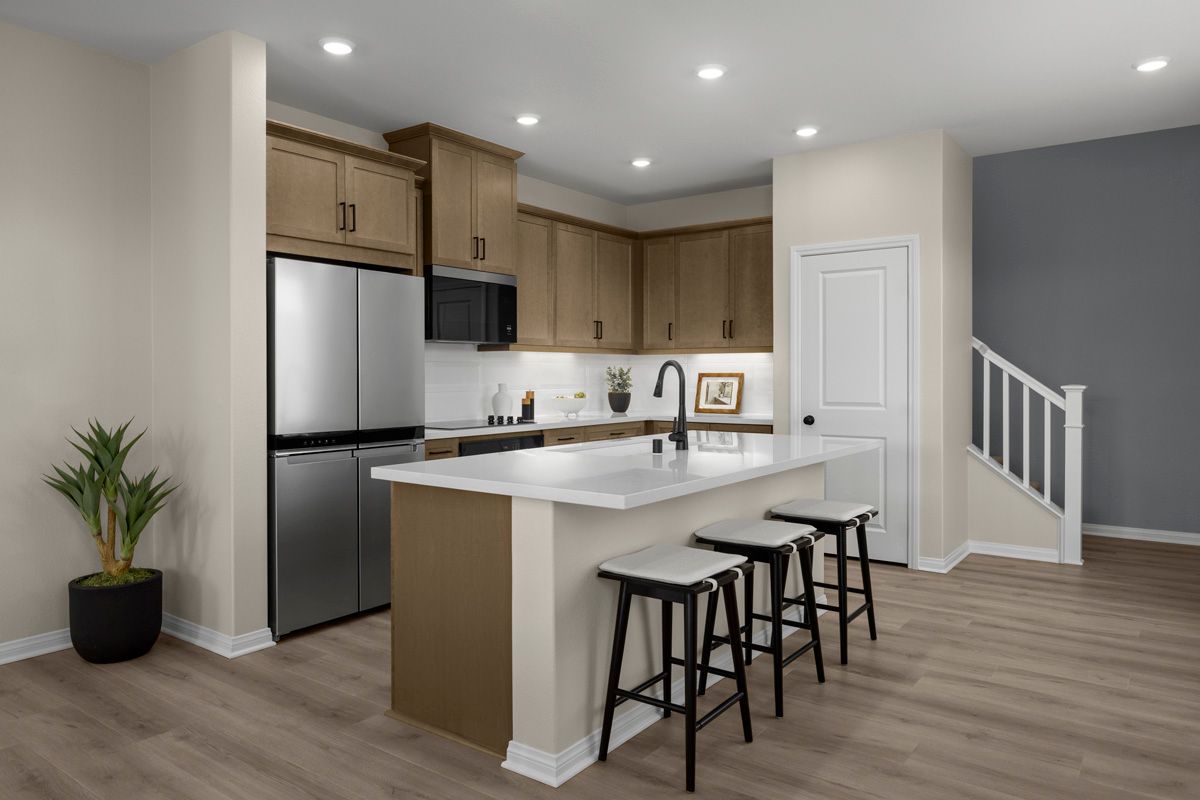 Plan 2325 Modeled - Kitchen