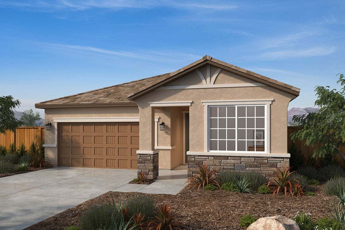 Plan 1562 Modeled - Linwood at Madera Ranch: Madera, California - KB Home