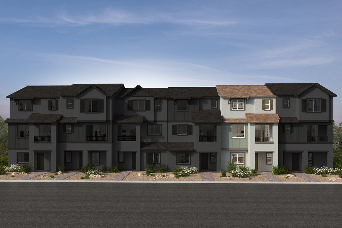 Plan 1947 Interior Unit - Avenues at Meriden: Henderson, Nevada - KB Home