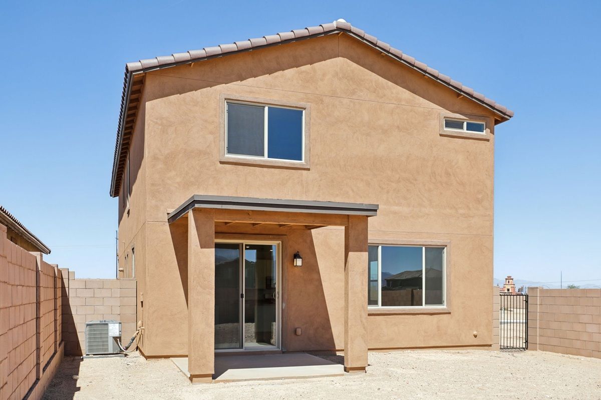 Rear exterior