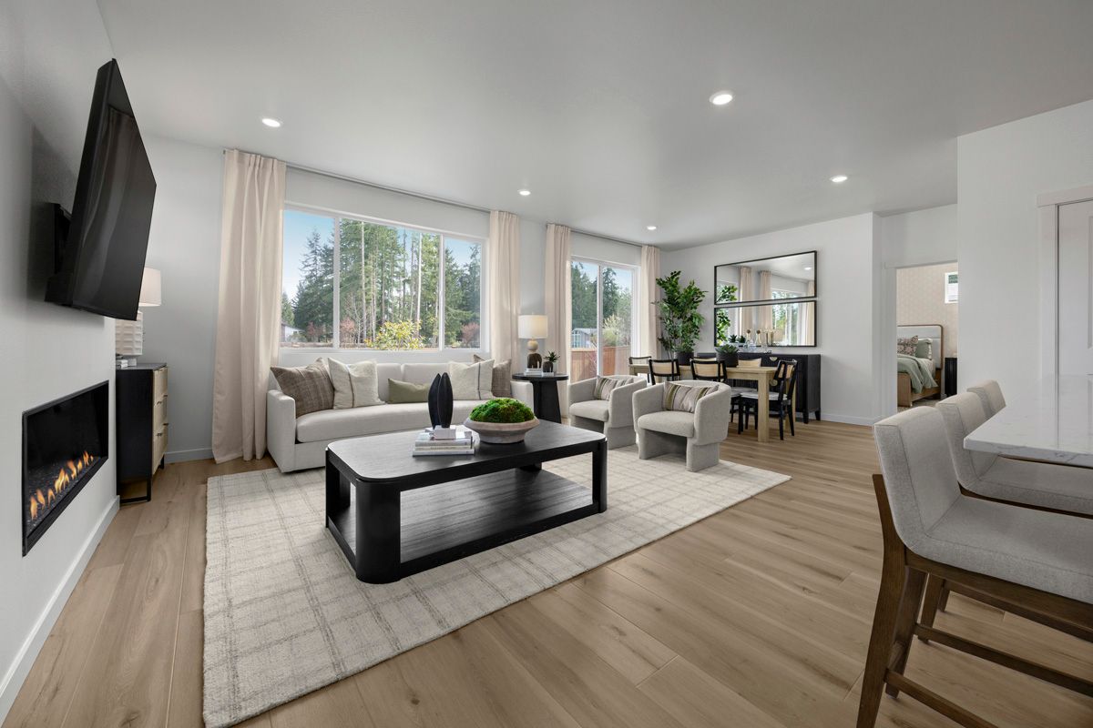 Plan 1860 Modeled - Great room