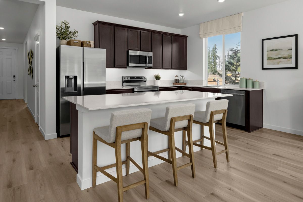 Plan 1860 Modeled - Kitchen