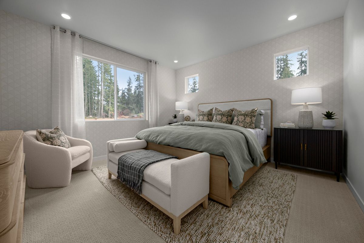 Plan 1860 Modeled - Primary bedroom