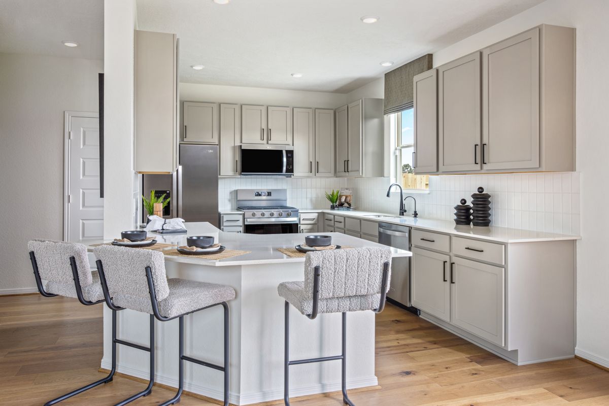 Plan 1908 Modeled - Kitchen