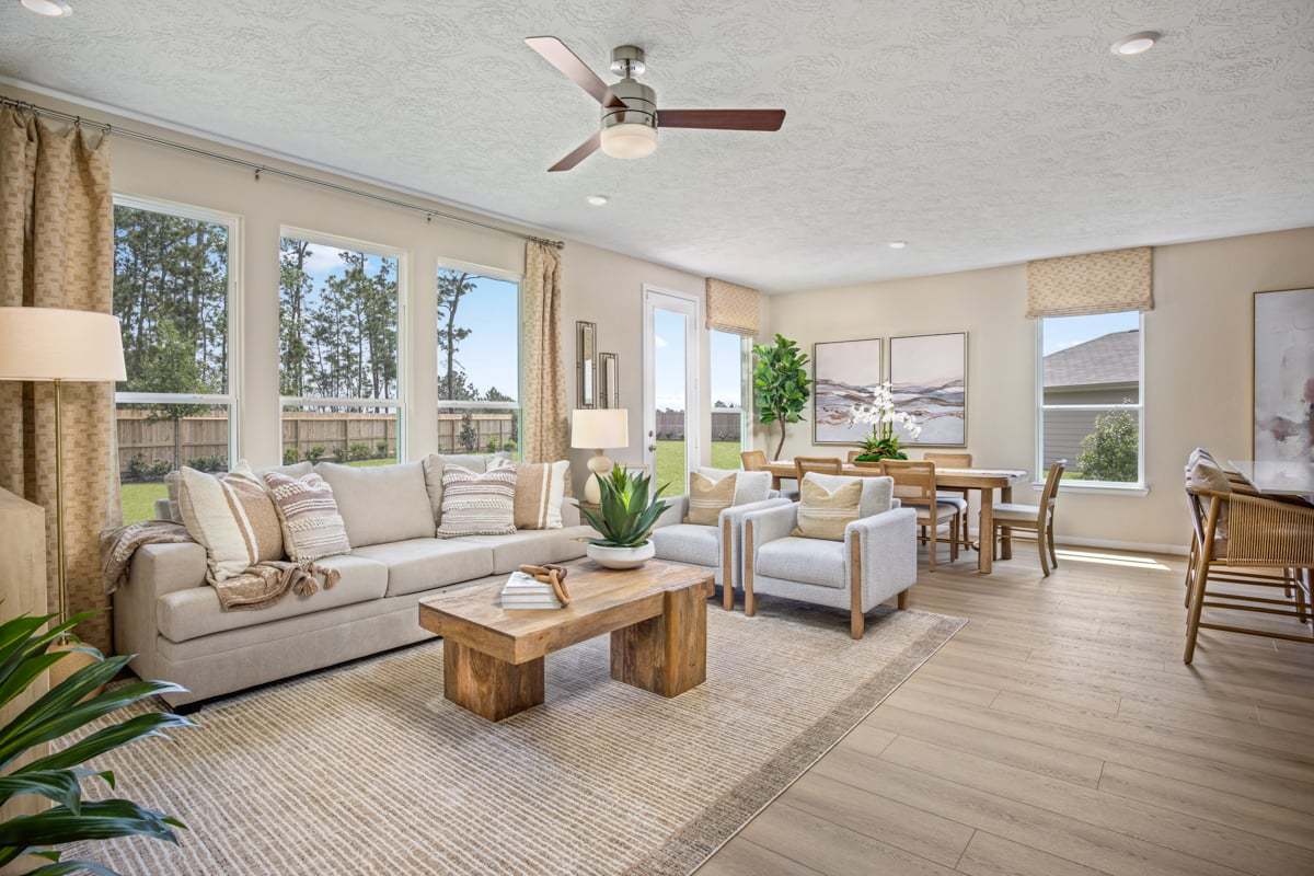 Plan 1675 Modeled - Great room