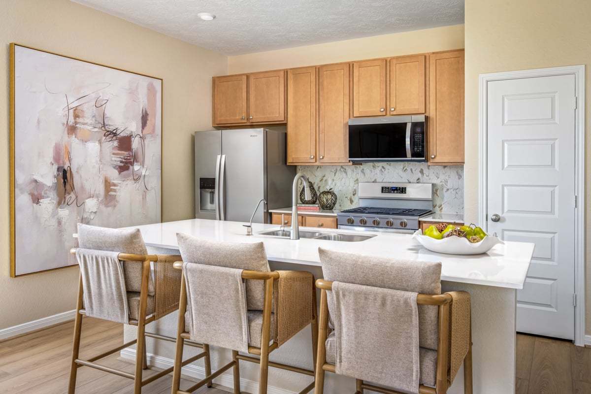 Plan 1675 Modeled - Kitchen