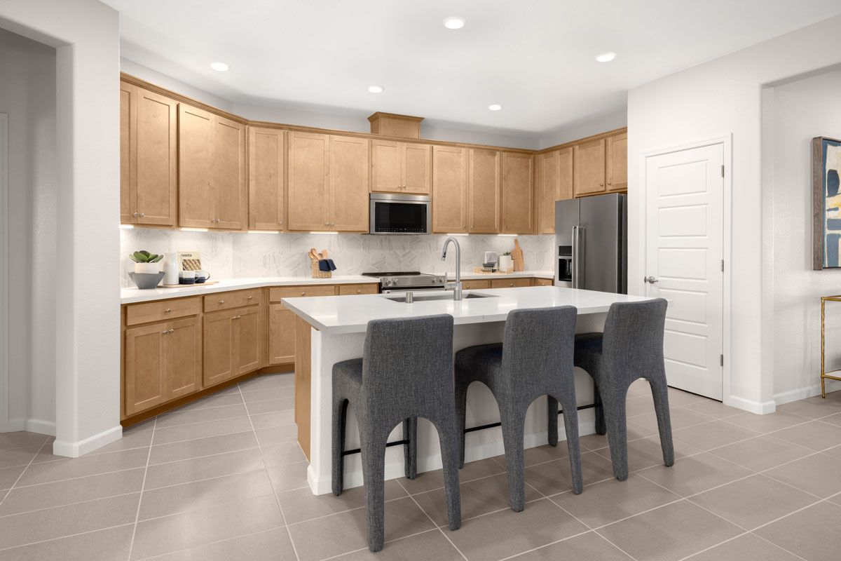 Plan 1934 Modeled - Kitchen